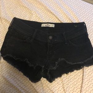 Black hollister shorts